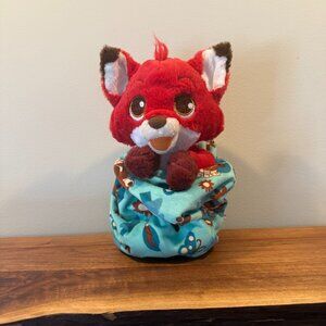 Disney Parks Baby Tod Fox And The Hound Blanket Blankie Plush 10" Animal Toy